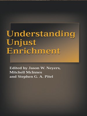 cover image of Understanding Unjust Enrichment